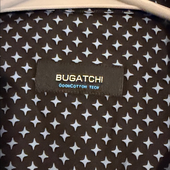 Bugatchi Navy button down. - Picture 2 of 3